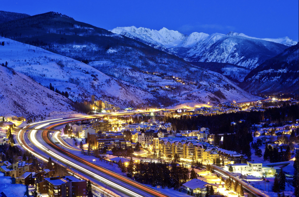 vail in Christmas